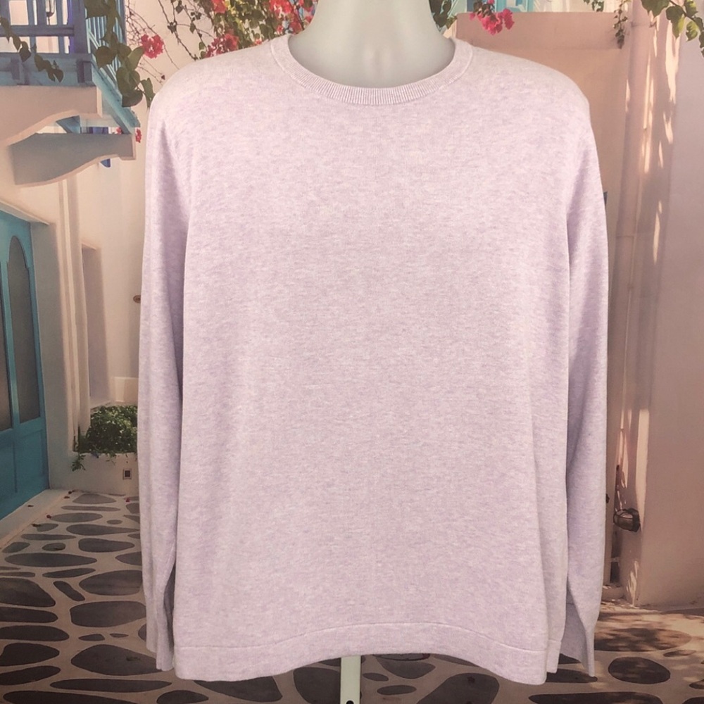 NWT J. Crew Lavender Crewneck Sweater